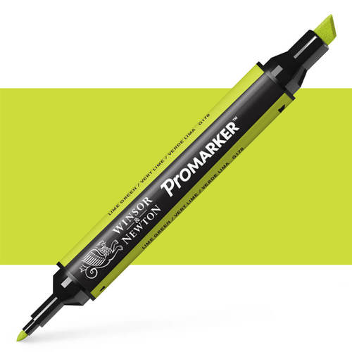 טוש מרקר פנטו Winsor& Newton Pomarker Lime green G178