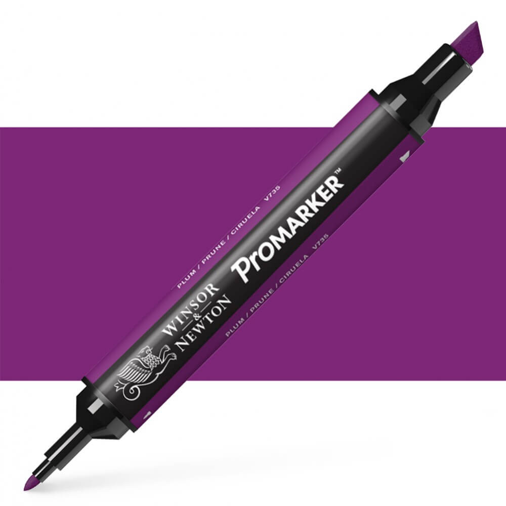 טוש מרקר פנטו Winsor& Newton Pomarker Plum V735
