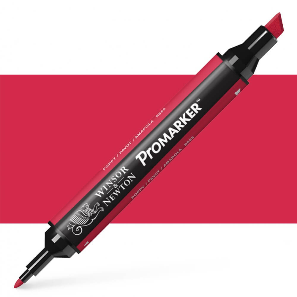 טוש מרקר פנטו Winsor& Newton Pomarker Poppy R565