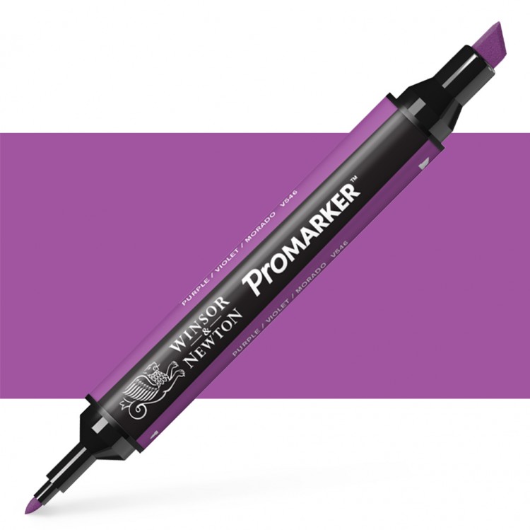 טוש מרקר פנטו Winsor& Newton Pomarker Purple V546