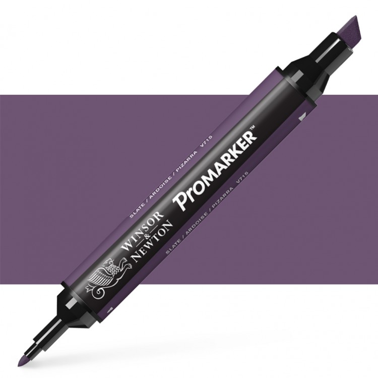 טוש מרקר פנטו Winsor& Newton Pomarker Slate V715