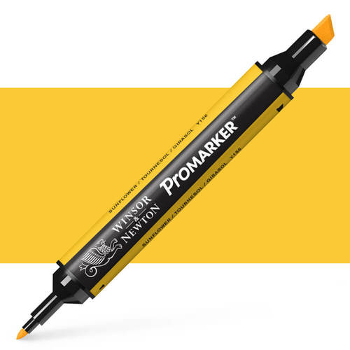 טוש מרקר פנטו Winsor& Newton Pomarker Sunflower Y156