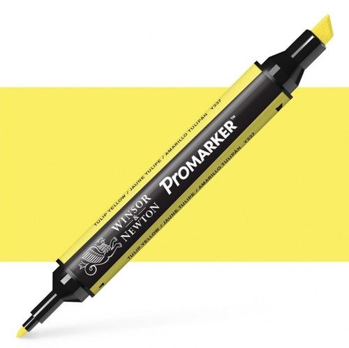 טוש מרקר פנטו Winsor& Newton Pomarker Tulip yellow Y337