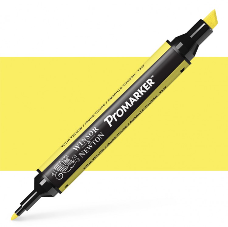 טוש מרקר פנטו Winsor& Newton Pomarker Tulip yellow Y337