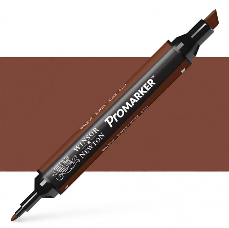 טוש מרקר פנטו Winsor& Newton Pomarker Walnut O124