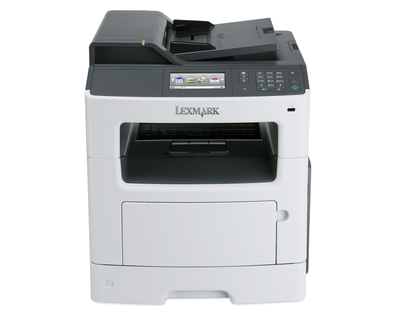 משולבת ש/ל לייזר משולבת LEXMARK MX410de תצוגה 