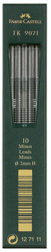 עופרת H עובי 2 מ''מ 10 יח' פאבר קסטל