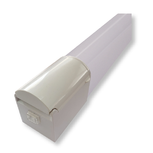 גוף תאורה לאמבטיה BARBUR עם מפסק ושקע הספק 15W מוגן IP44 גוון אור קר