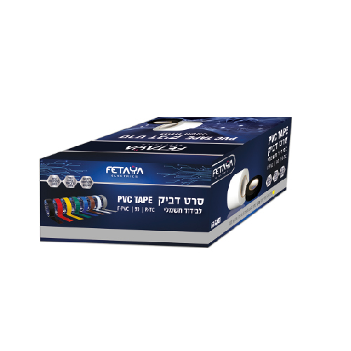 סרט בידוד חשמלי PVC דביק צר  שחור