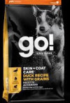 GO! SOLUTIONS SKIN + COAT CARE גו ! מזון לכלב כל הגזעים בעיות עור -ברווז 11.4 ק"ג