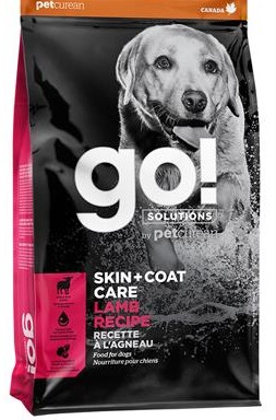 GO! SOLUTIONS SKIN + COAT CARE גו! מזון לכלב כל הגזעים כבש 11.4 ק"ג