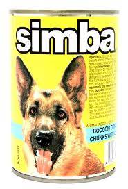סימבה Simba שימור בטעם עוף והודו 415 גרם