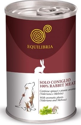 אקווילבריה Equilbria שימורים לכלב כבש 410 גרם