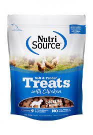 נוטרי סורס Nutri Source חטיף רך לכלבים על בסיס עוף 170 גרם