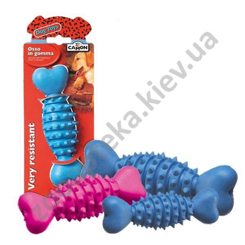קמון Camon עצם נשיכה חזקה ספירלה עם ספייקים 13 סמ