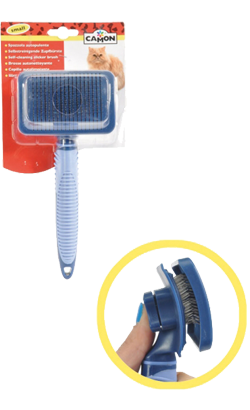 קמון Camon מברשת לכלב קלה לניקוי S