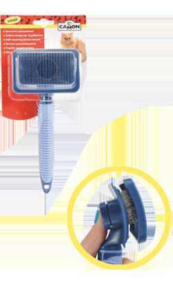 קמון Camon מברשת לכלב קלה לניקוי M