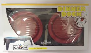 קמון Camon מתקן אוכל שתי קעריות מתקפל