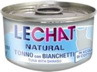 להשט Lechat Natural  מעדן לחתול טונה ואנשובי בג