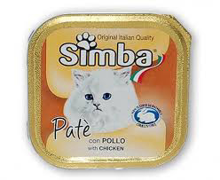 סימבה Simba שימור בטעם עוף 100 גרם