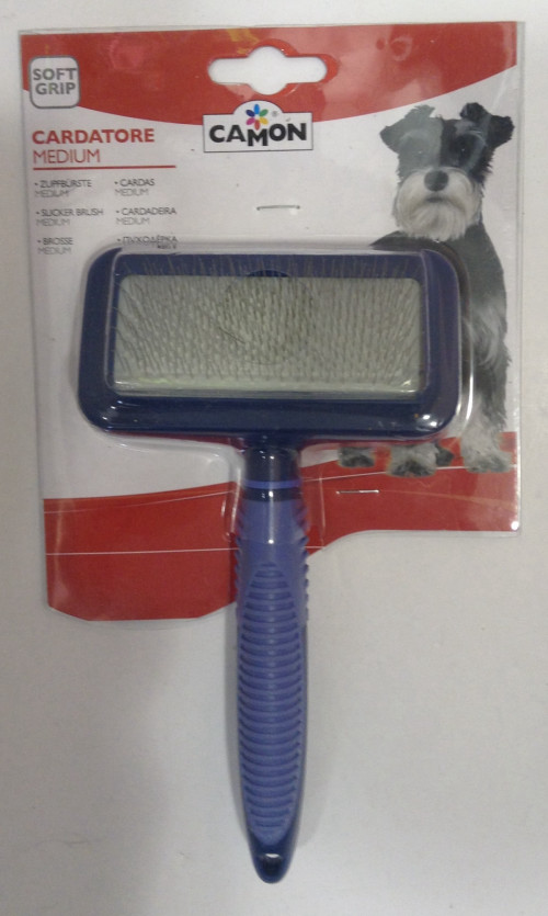 קמון Camon מברשת רכה לכלבים M