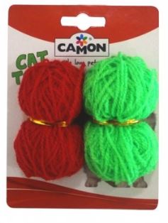 קמון Camon שני כדורי צמר לחתול