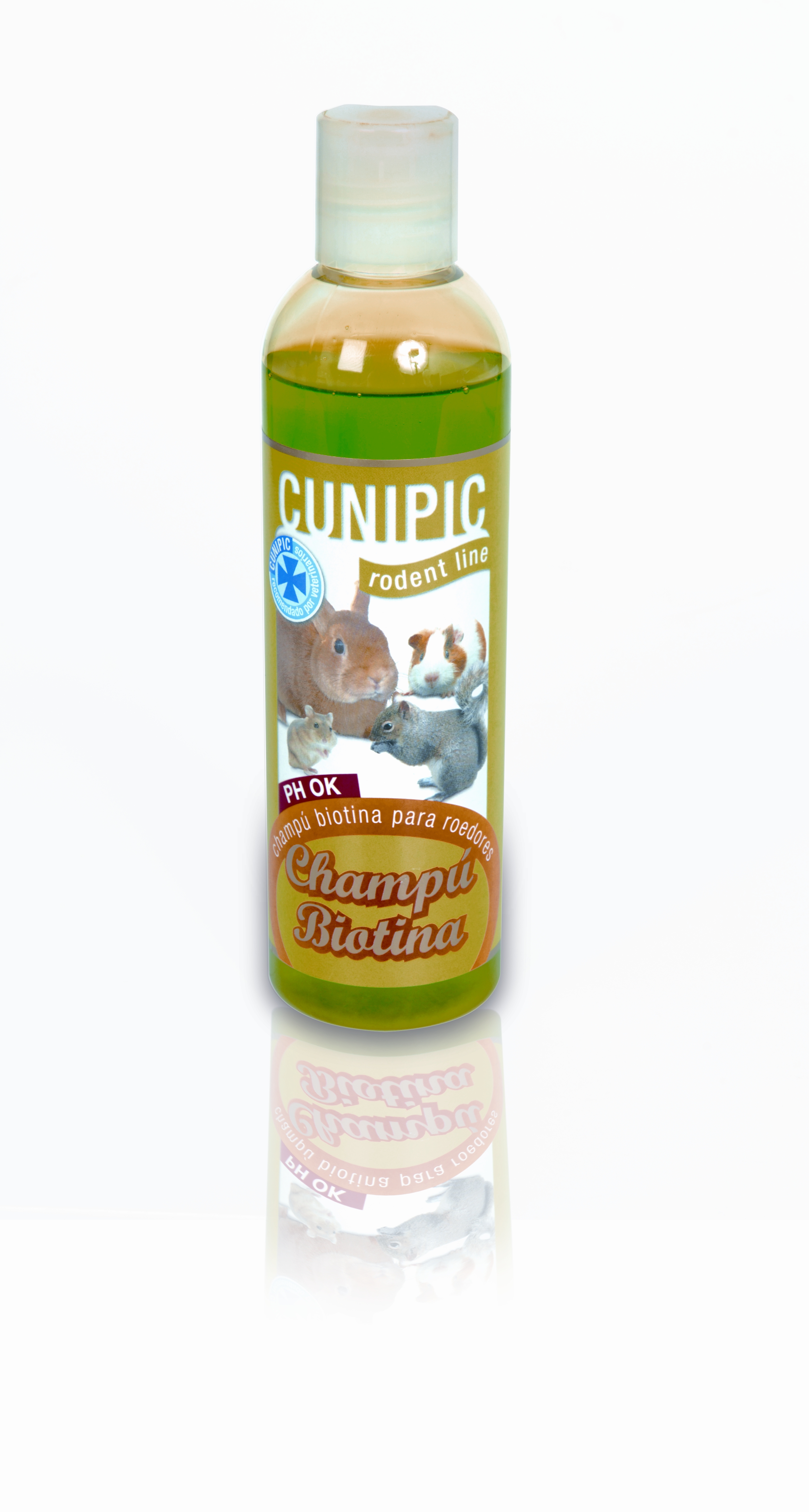Cunipic קוניפיק שמפו ביוטינה למכרסמים 250 מ"ל