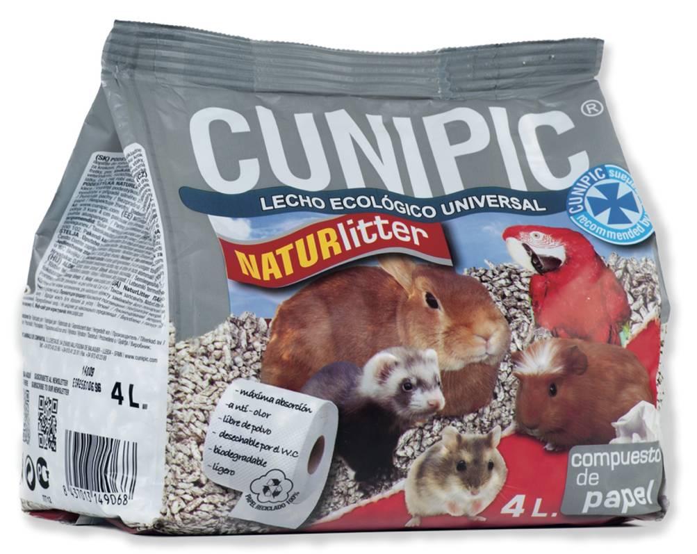 Cunipic קוניפיק מצע אקולוגי מנייר 4 ליטר