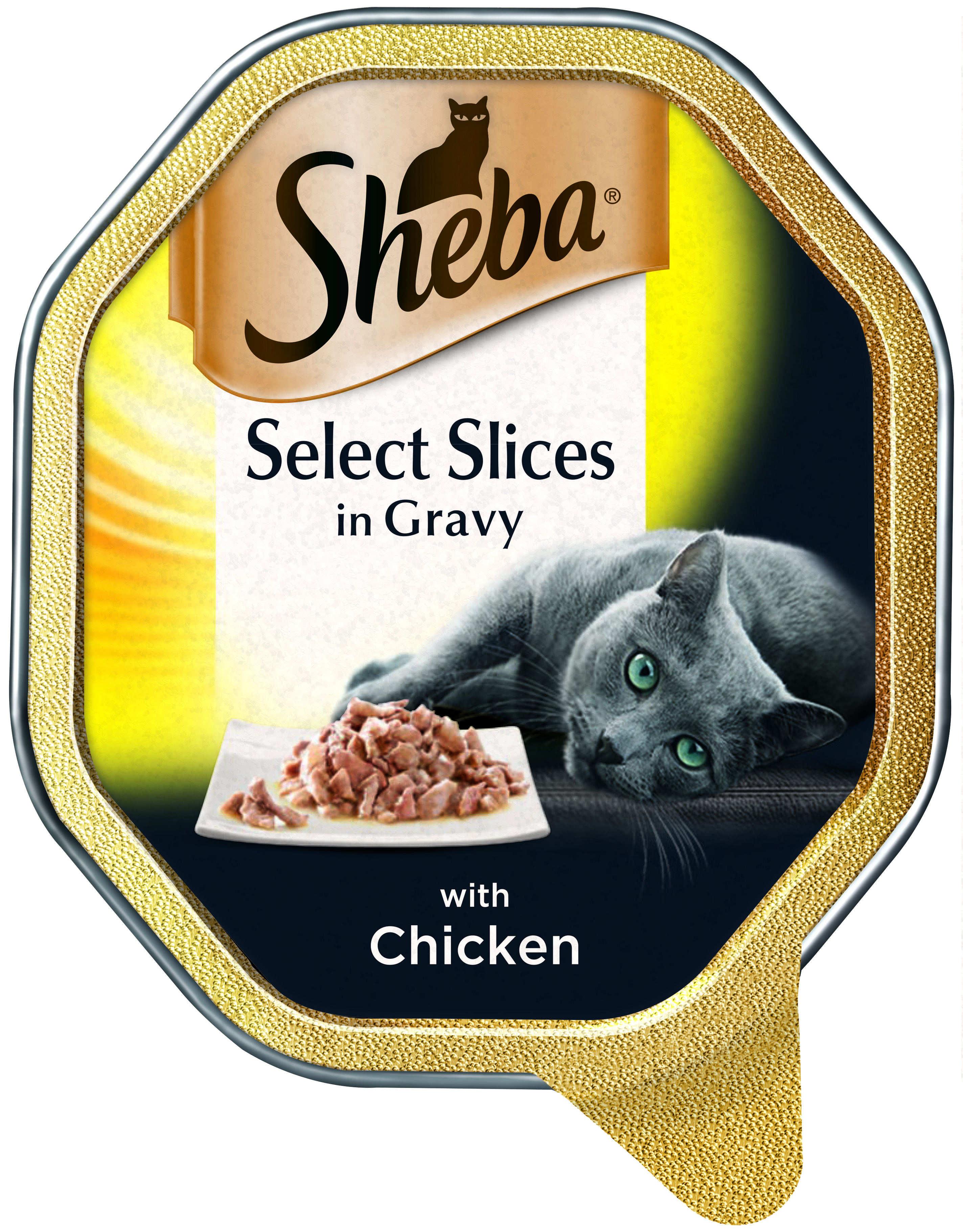 שיבא סלקשיין עוף ברוטב, מעדן לחתול 85 ג"ר Sheba