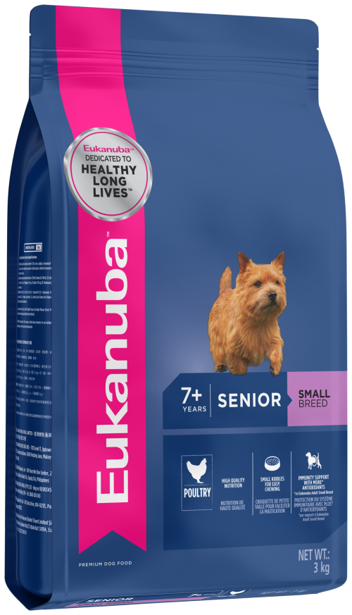 Eukanuba יוקנובה מזון לכלב בוגר גזע קטן 3 ק