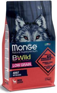 מונג 12 קג בוגר אייל Bwild LOW GRAIN DEER 
