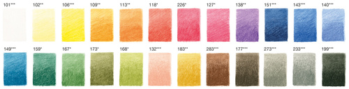 סט 24 יח עפרון צבעוני Faber castel pastel