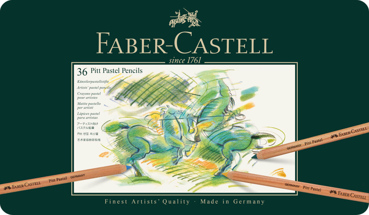 סט 36 יח עפרון צבעוני Faber castel pastel