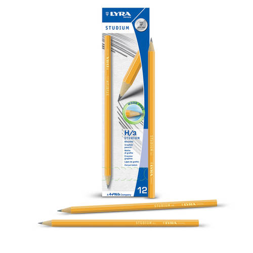 עפרונות עם מחק LYRA STUDIUM