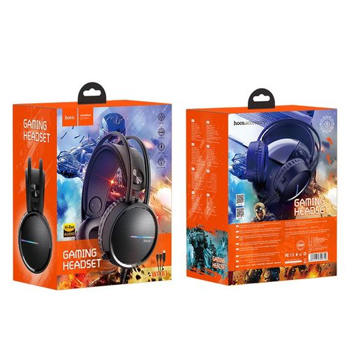 אוזניות גיימינג Hoco Gaming Headphones W100 tournig