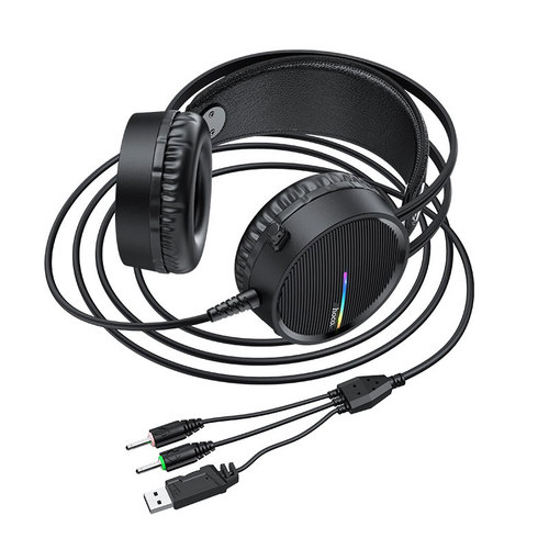 אוזניות גיימינג Hoco Gaming Headphones W100 tournig