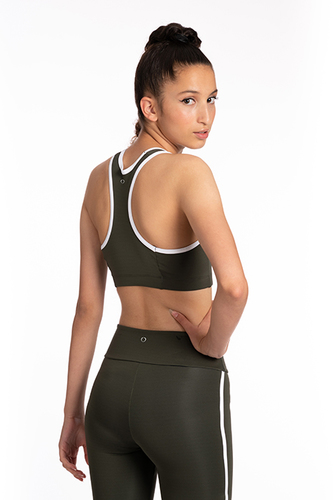 טופ מתאבק עם פס ACTIVE 