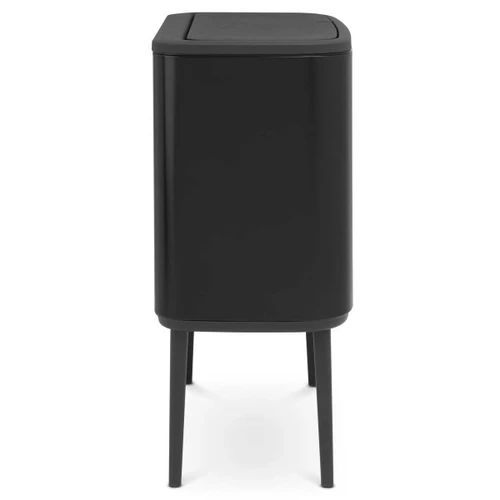  פח אשפה הפרדה / מיחזור למטבח ברבנטיה BO brabantia טאץ הפח עם הרגליים 36 ליטר צבע שחור מט מקט Y-316203 - עולם הפרזול 02