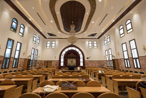 תמונה להמחשת יישום בפרויקט בית כנסת מהריץ - נתיבות