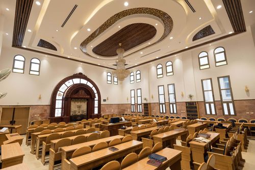 תמונה להמחשת יישום בפרויקט בית כנסת מהריץ - נתיבות
