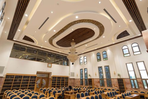 תמונה להמחשת יישום בפרויקט בית כנסת מהריץ - נתיבות