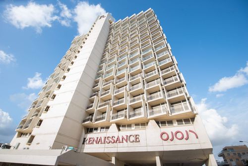 תמונה להמחשת יישום בפרויקט מלון רנסס - תל אביב