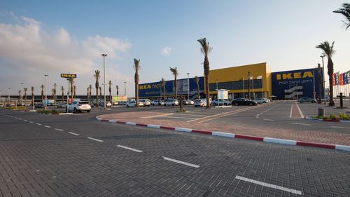 תמונה להמחשת יישום בפרויקט IKEA - באר שבע