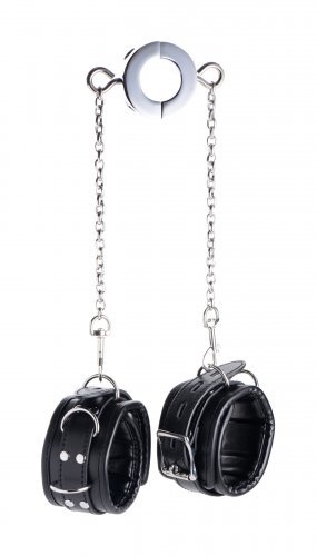 סט אזיקים עם משקולת לאשכים  XR Brands - Hells Tether Ball Stretcher Humbler