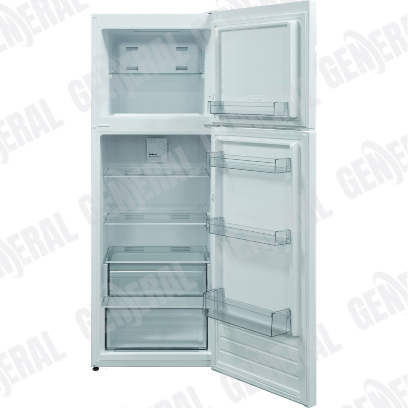 מקרר ‏מקפיא עליון General GE343W ‏310 ‏ליטר