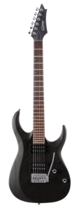 גיטרה חשמלית CORT X100 Open Pore Black H,H בצבע שחור