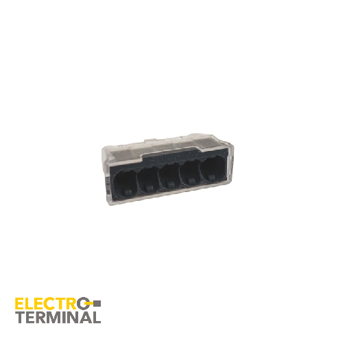 100 יחידות של מהדק מהיר 5 כניסות דגם SDK אוסטרי ELECTRO TERMINAL