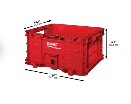 ארגז פתוח milwaukee PACKOUT Crate