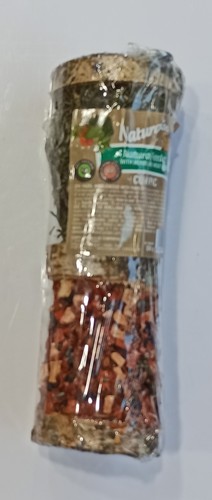 חטיף סטנד עם ירקות וצמחים למכרסמים