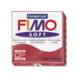 "Fimo Soft "cherry red(צבע- אדום דובדבן)
